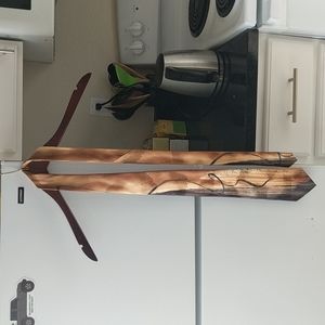 J Garcia Brown Silk Tie